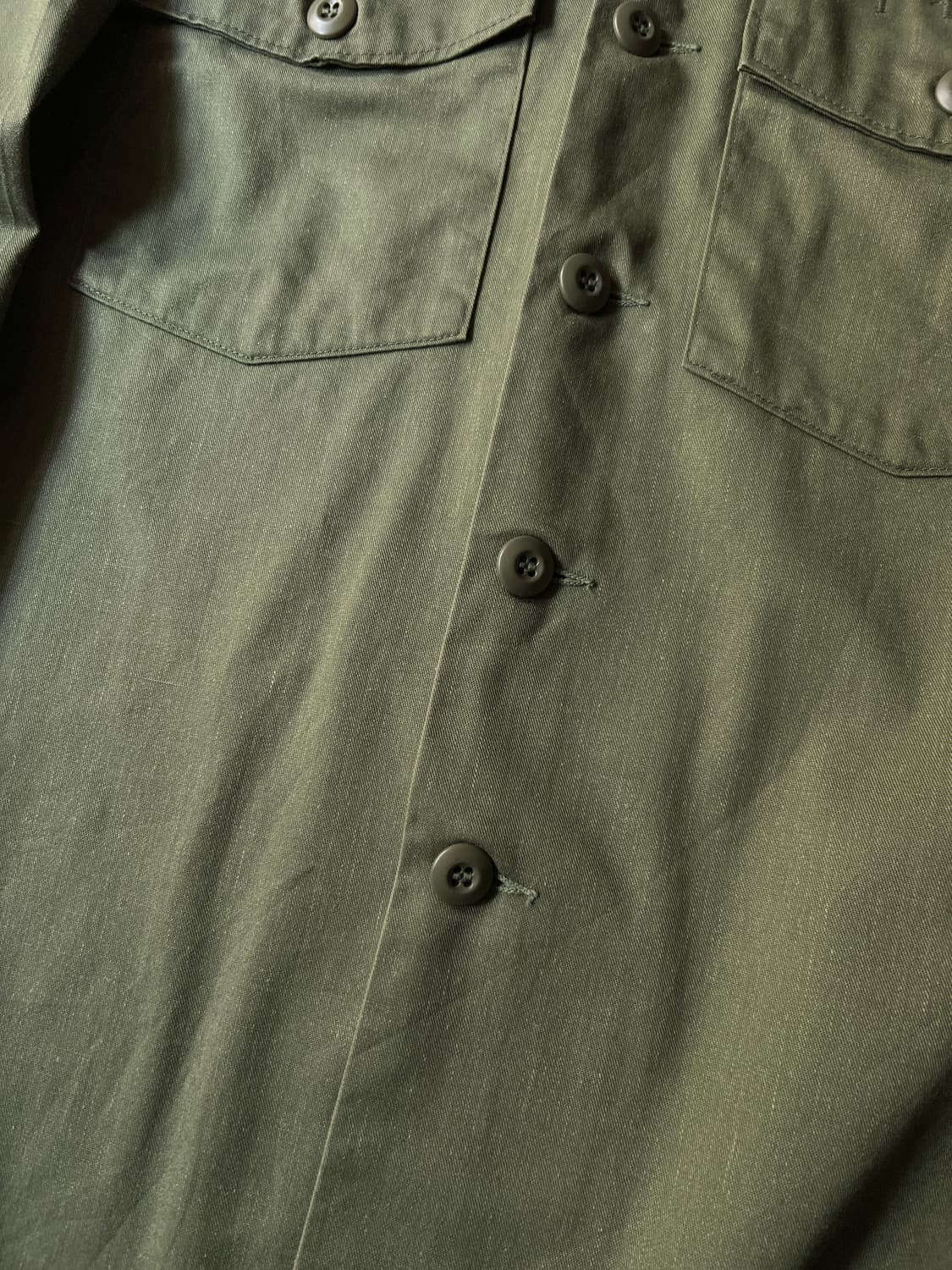 [M]70's 오리지널 U.S ARMY OG-507 셔츠 상품이미지5