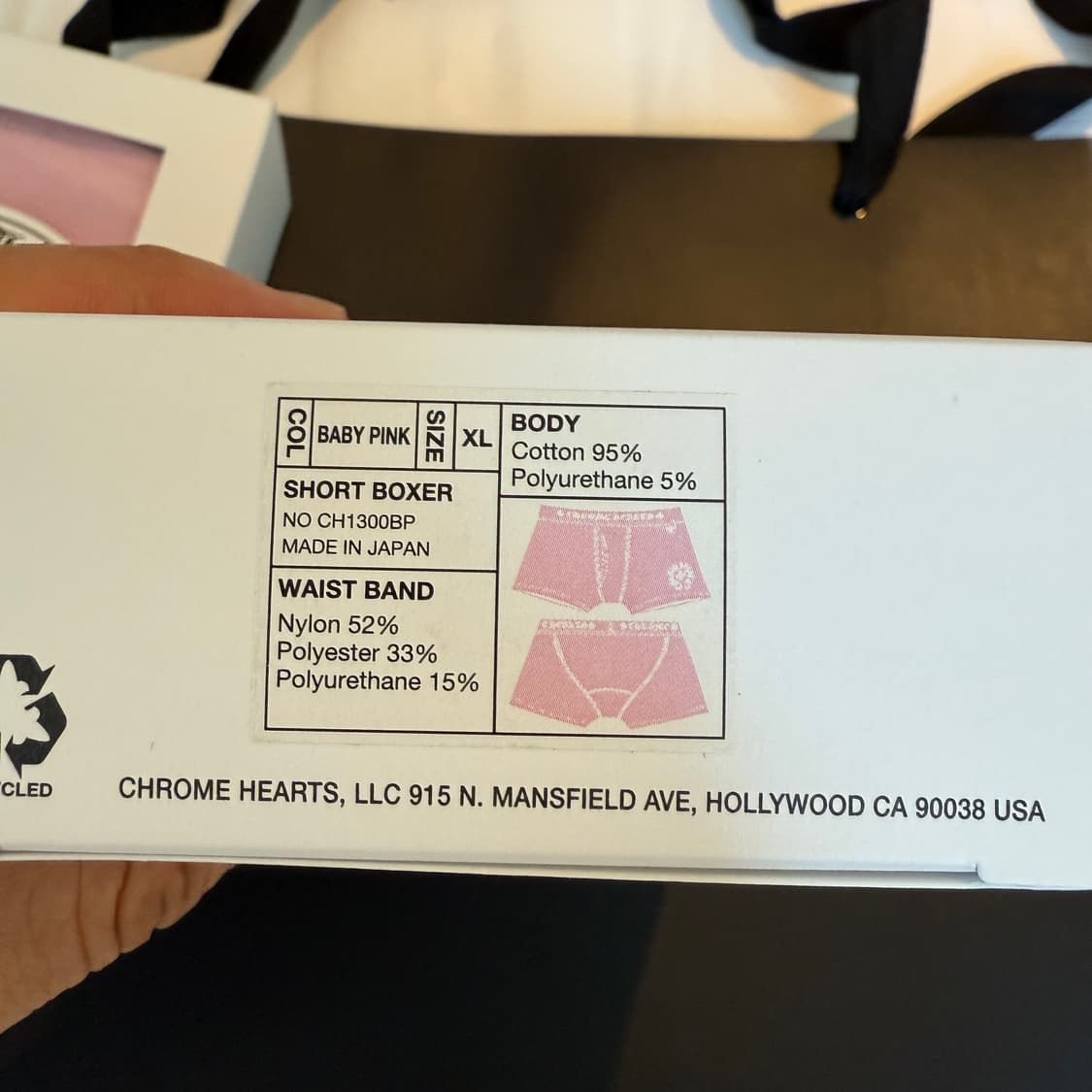 크롬하츠 속옷(팬티) L, XL 각 1장씩 있음 상품이미지4