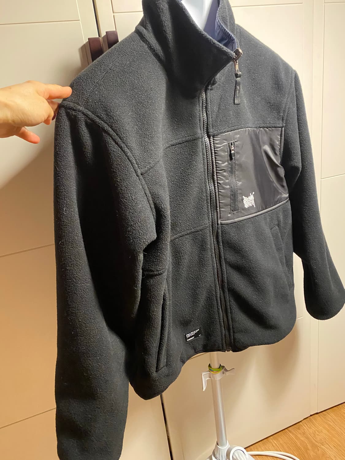 브라운브레스 양면 후리스 양면자켓 블랙 S 상품이미지3