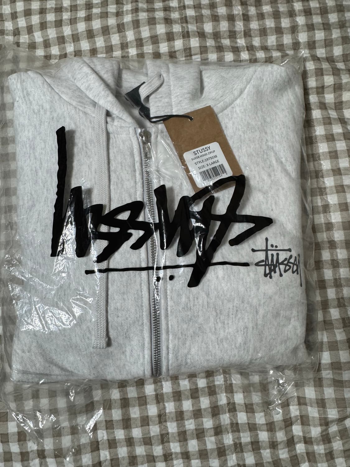 스투시 후드집업XL(새상품) 상품이미지1