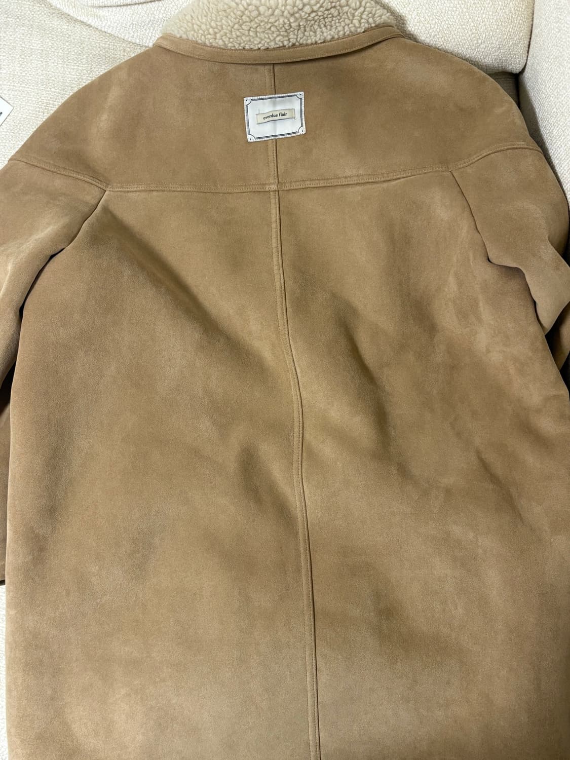 오버듀플레어 무스탕 상품이미지2