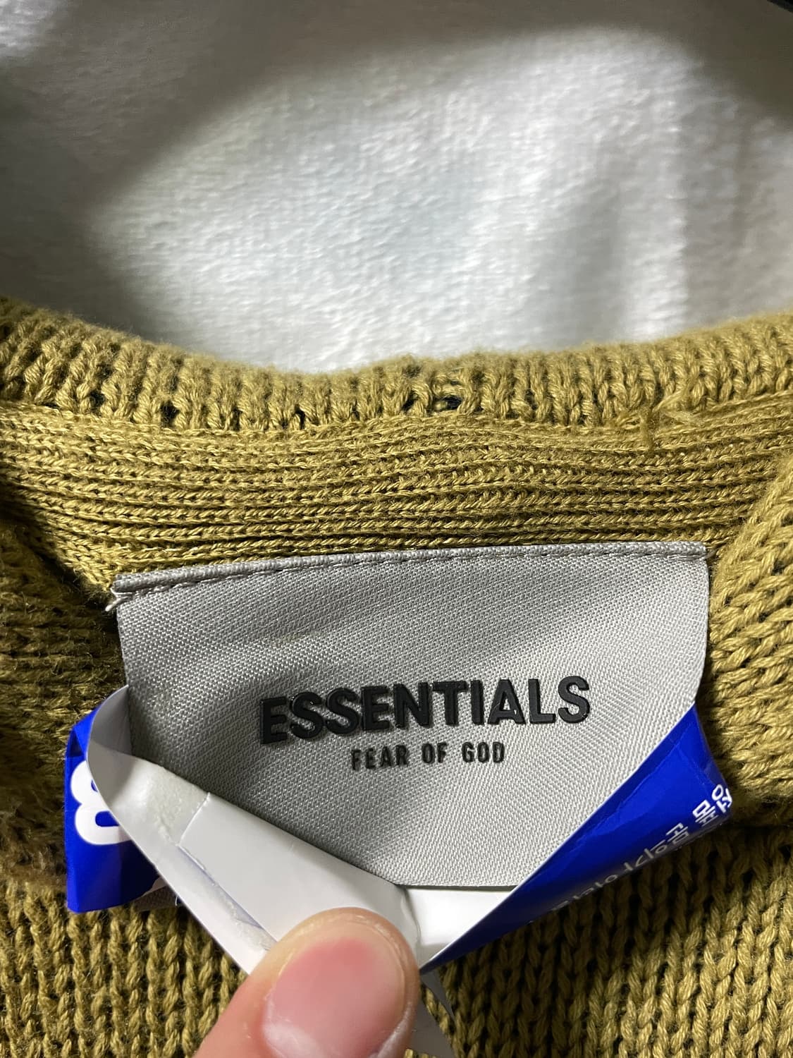 L 피오갓 에센셜 니트 후드 앰버 상품이미지5