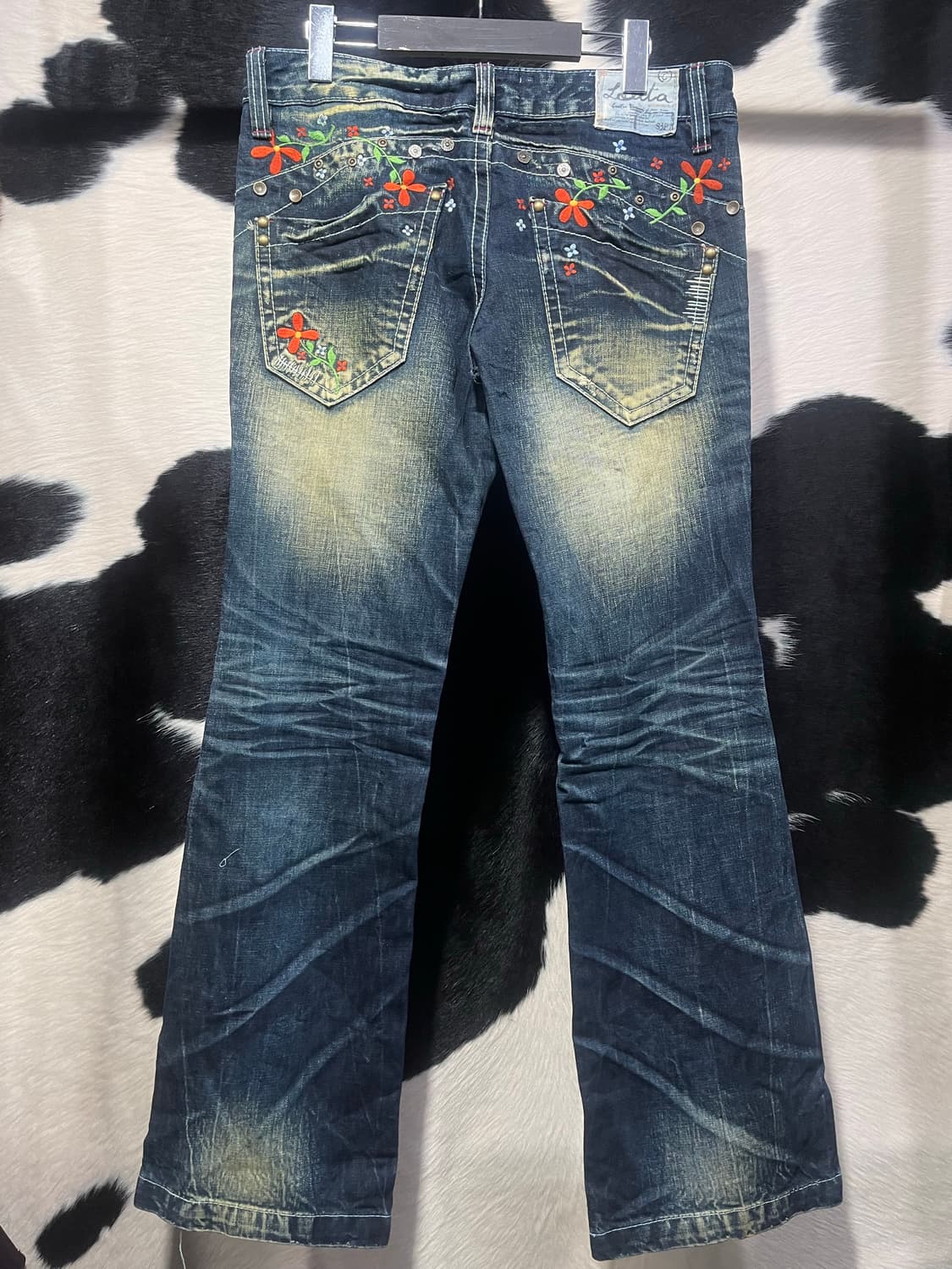 Lolta Jeans 자수 포인트 데님팬츠 상품이미지5