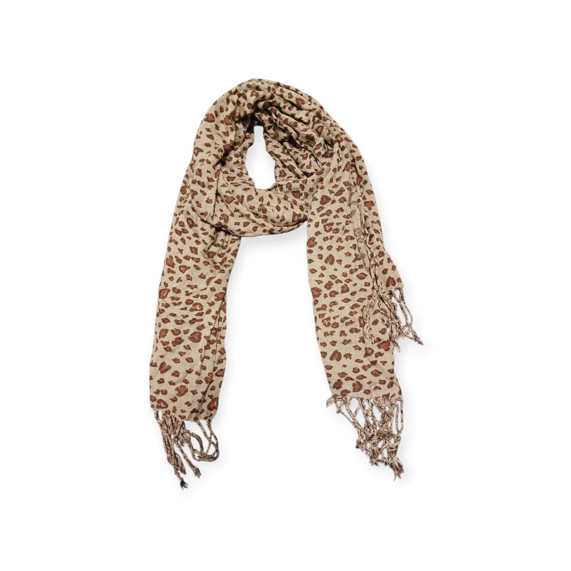 갸루 호피 스카프 상품이미지1