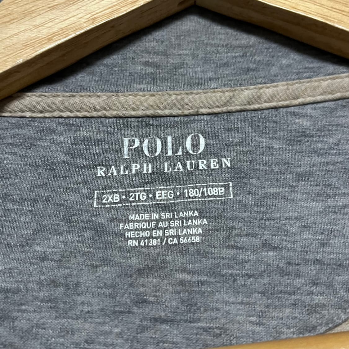 폴로 랄프로렌 하프집업 긴팔 2XL 상품이미지3