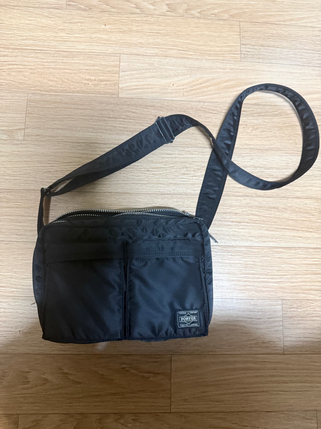 포터 탱커 숄더백  스몰 블랙 상품이미지2