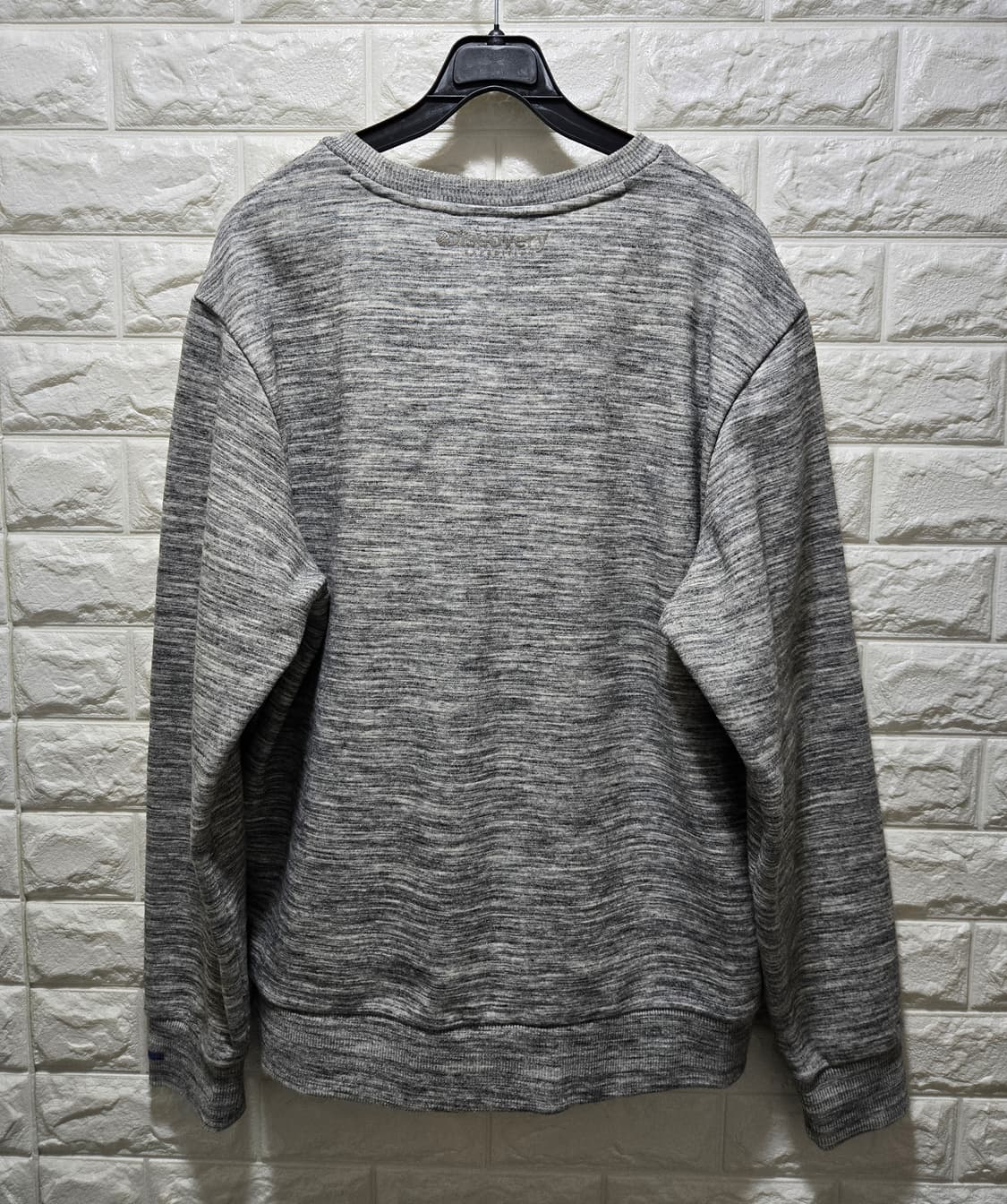 디스커버리 스몰로고 기모 맨투맨 크루넥 티셔츠 105 상품이미지7