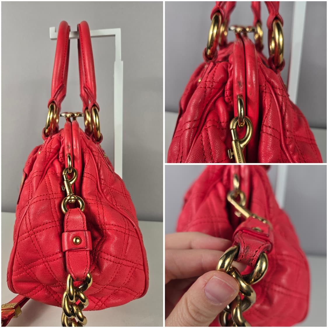 마크제이콥스 스탐백 미듐 퀼팅 체인 숄더백 가방 정품 마크 제이콥스 스탐 상품이미지2