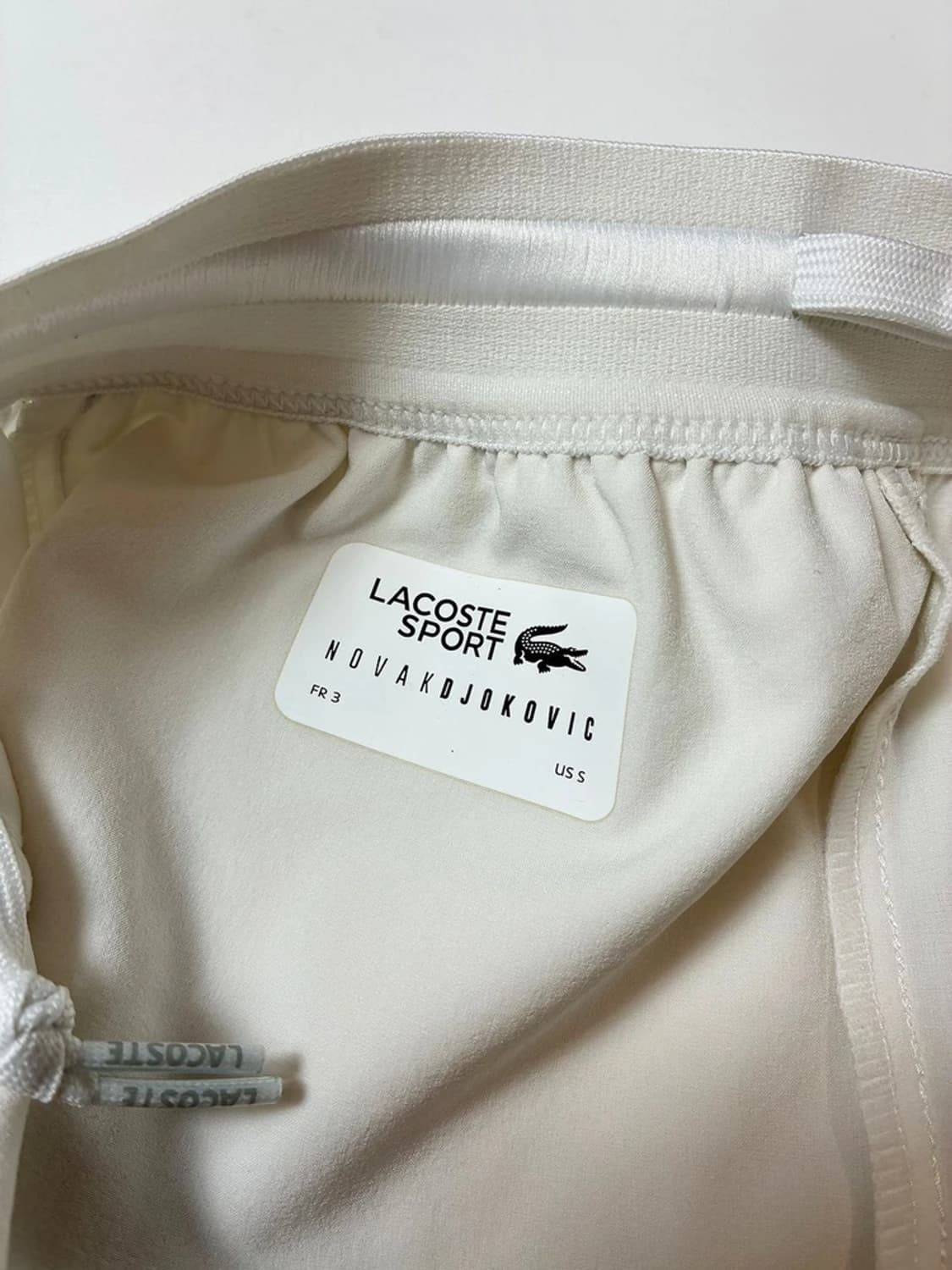 라코스테x노박 조코비치 테니스용 스트레치 반바지 PN9071 상품이미지7