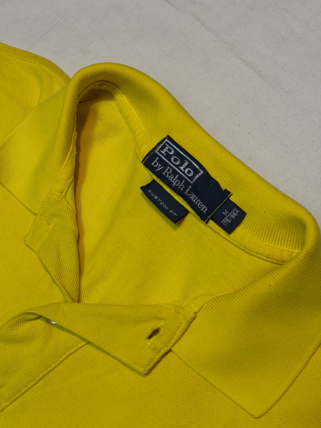 폴로 랄프로렌 빅포니 치프키프 브라질깔 카라티 옐로우 상품이미지2