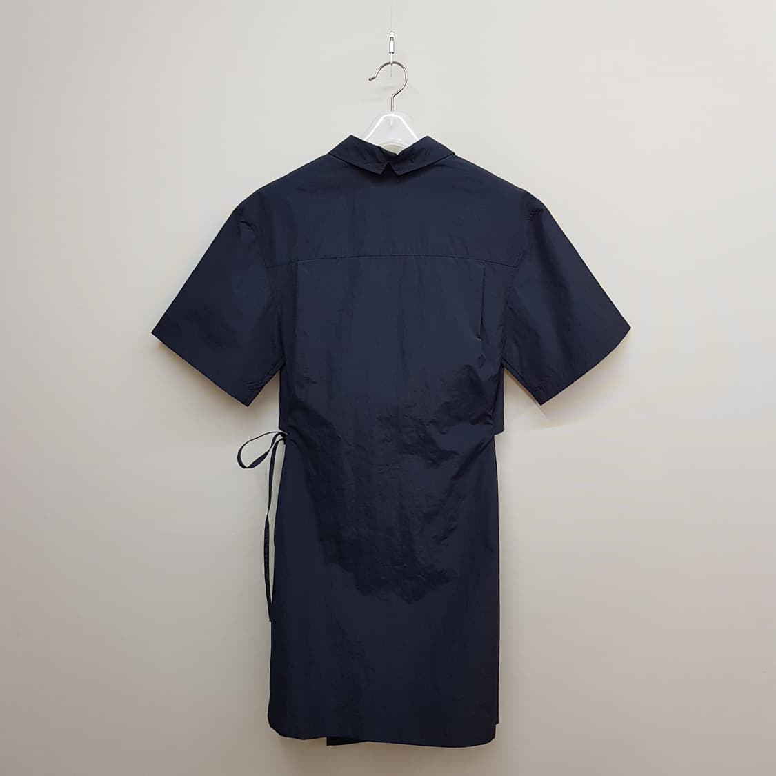 구호플러스 2023 레이어드 랩 스타일 셔츠 원피스 1사이즈 상품이미지5