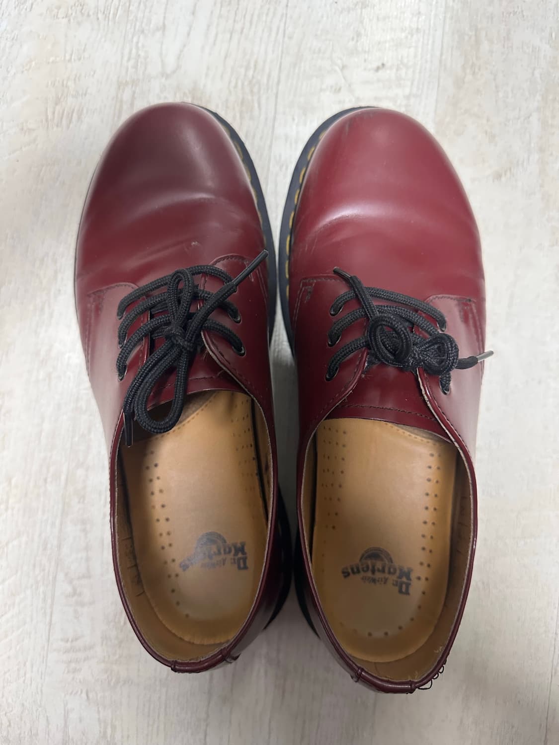 닥터마틴 1461스무스 체리레드uk7 상품이미지6