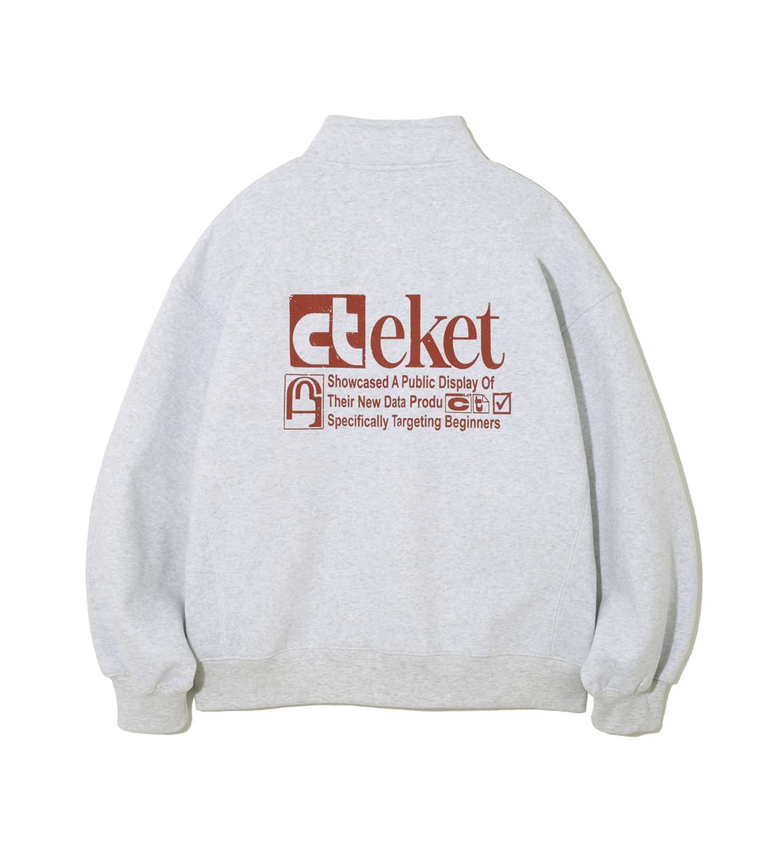 테켓 하프집업 스웨트셔츠 상품이미지1