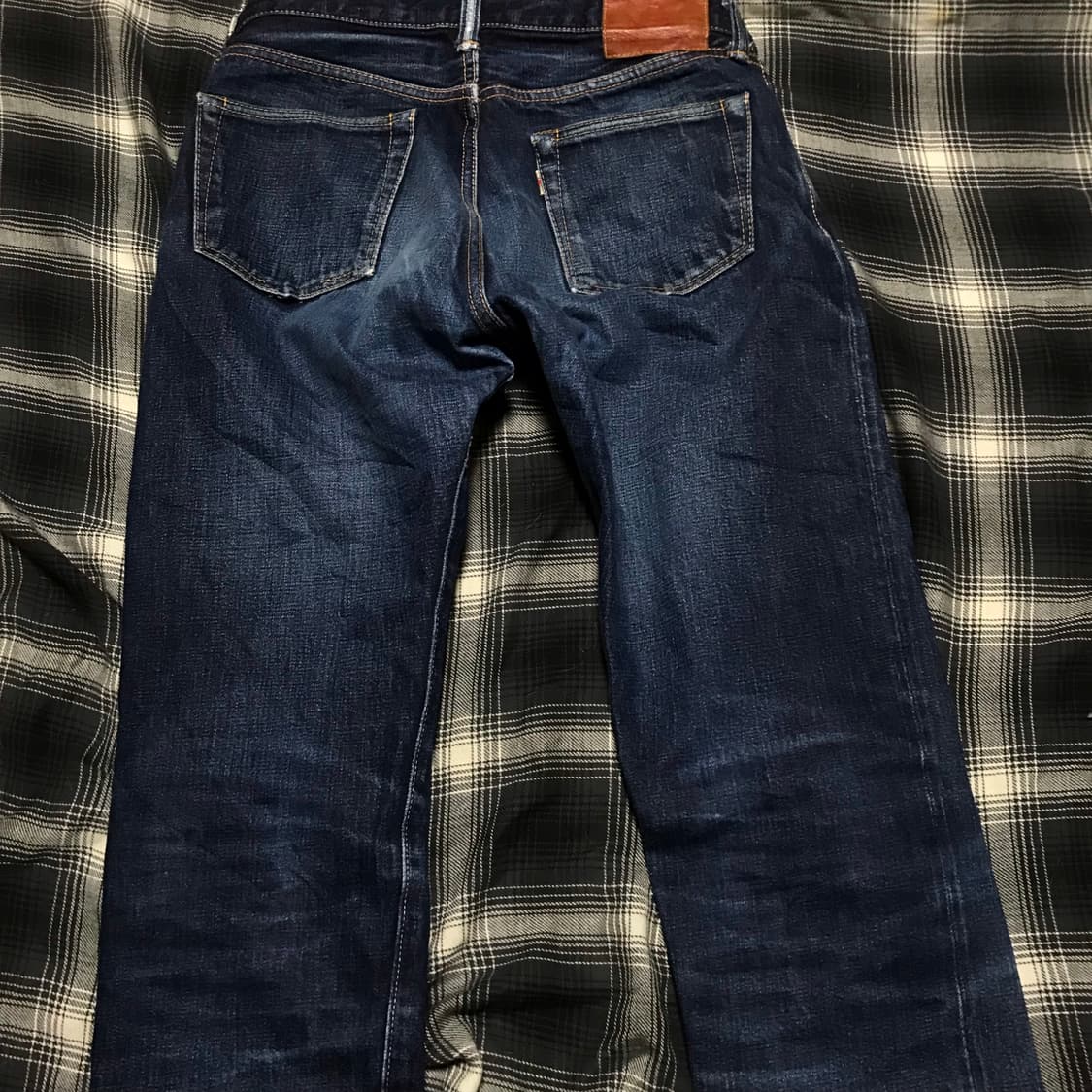 재팬 momotaro 핑크 셀비지 데님 슬림 스트레이트 30 상품이미지9