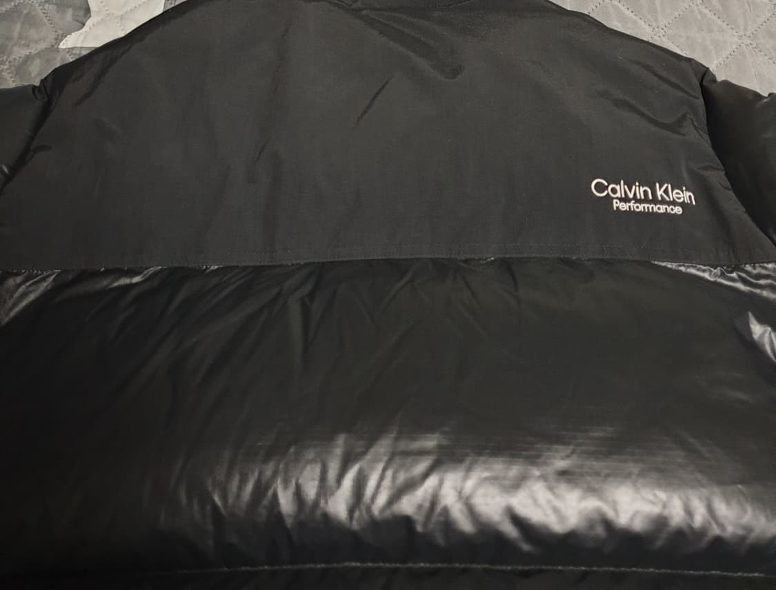 (우먼) 캘빈클라인 퍼포먼스 벌키 덕다운 패딩 블랙 (L) 상품이미지7