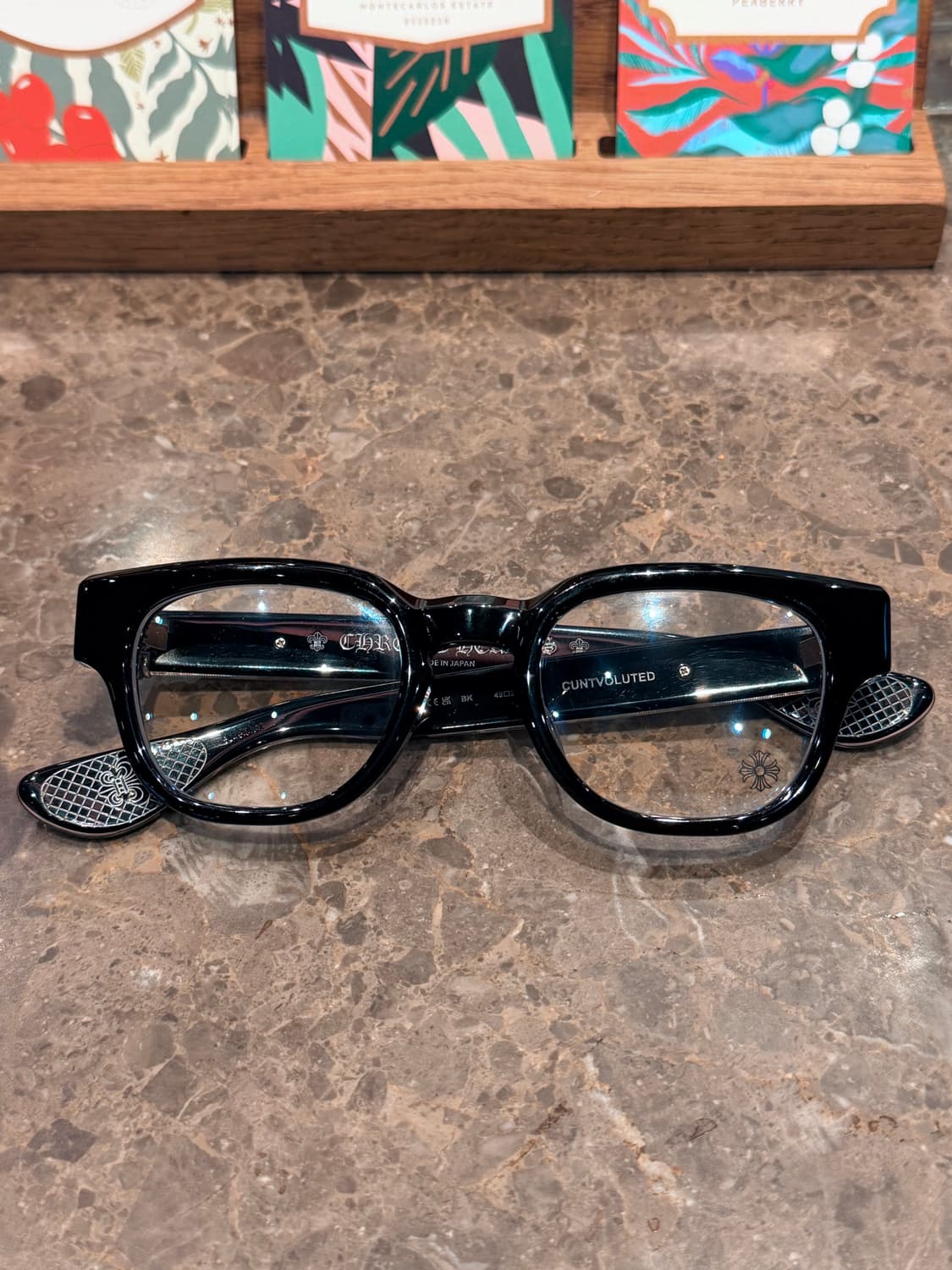 (새상품급) 크롬하츠 컨볼루티드 블랙 실버 상품이미지1