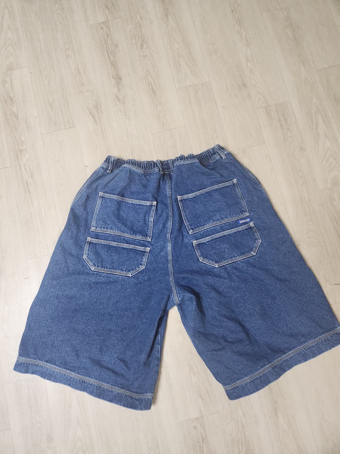 앵글런 데님 버뮤다팬츠 상품이미지3