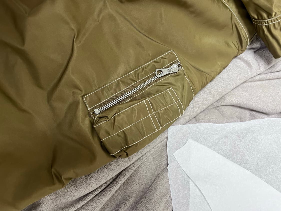 [M] 스투시 빌트 리버시블 봄버 브라운 새상품 상품이미지5