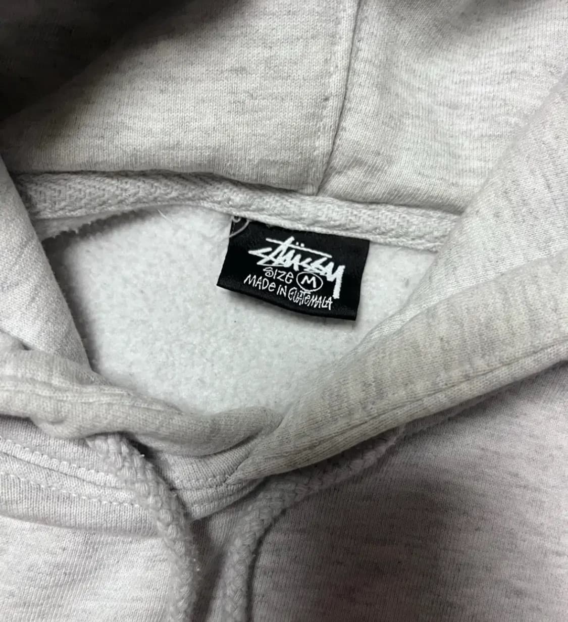스투시 후드티 애쉬 헤더 상품이미지4