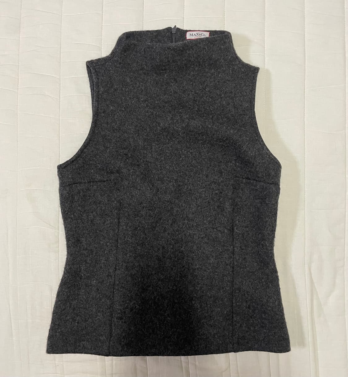 막스마라 막스앤코 라나 울 탑 울 터틀넥 나시 상품이미지1