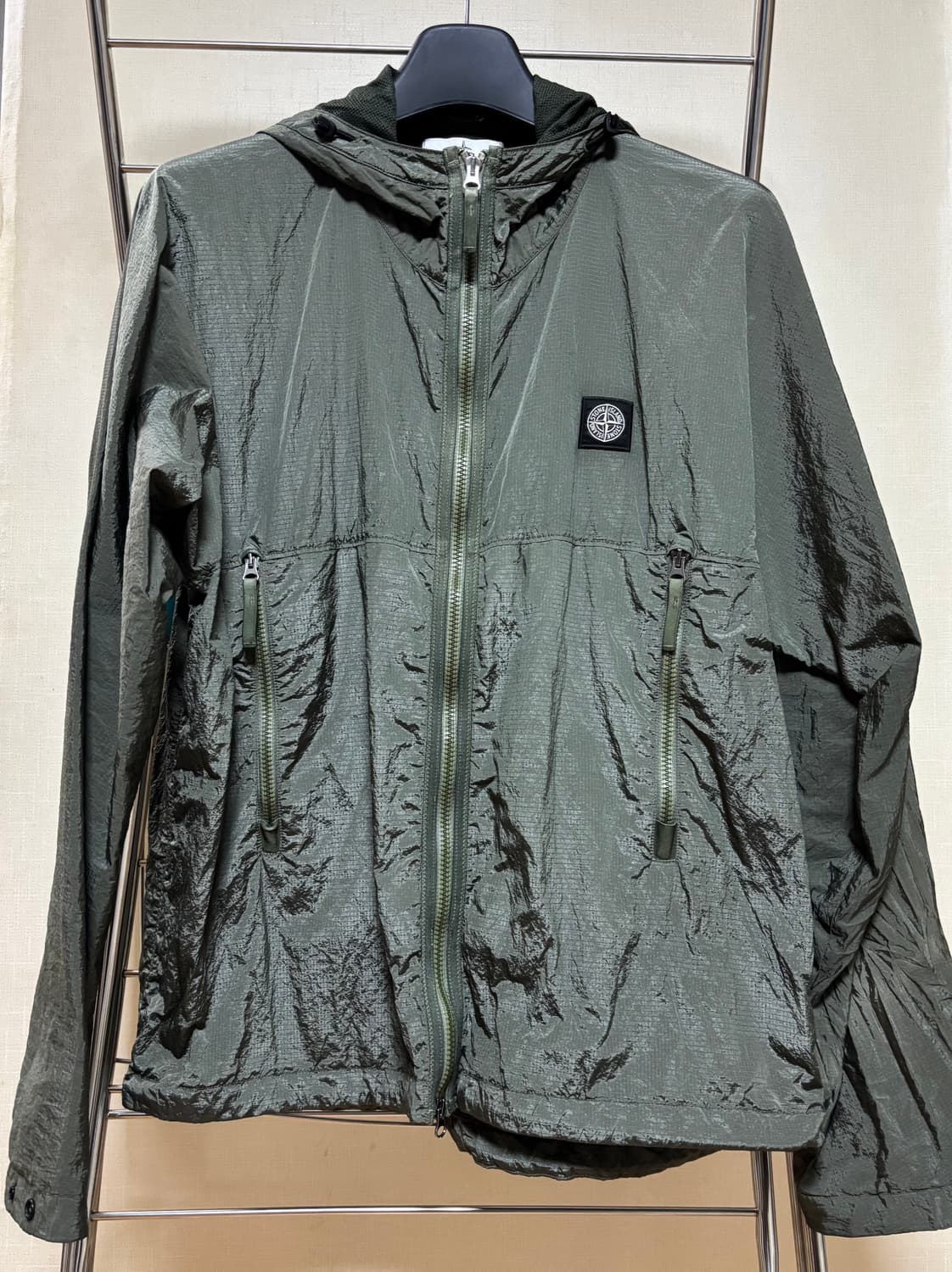 스톤아일랜드 나일론메탈 후드집업 상품이미지1