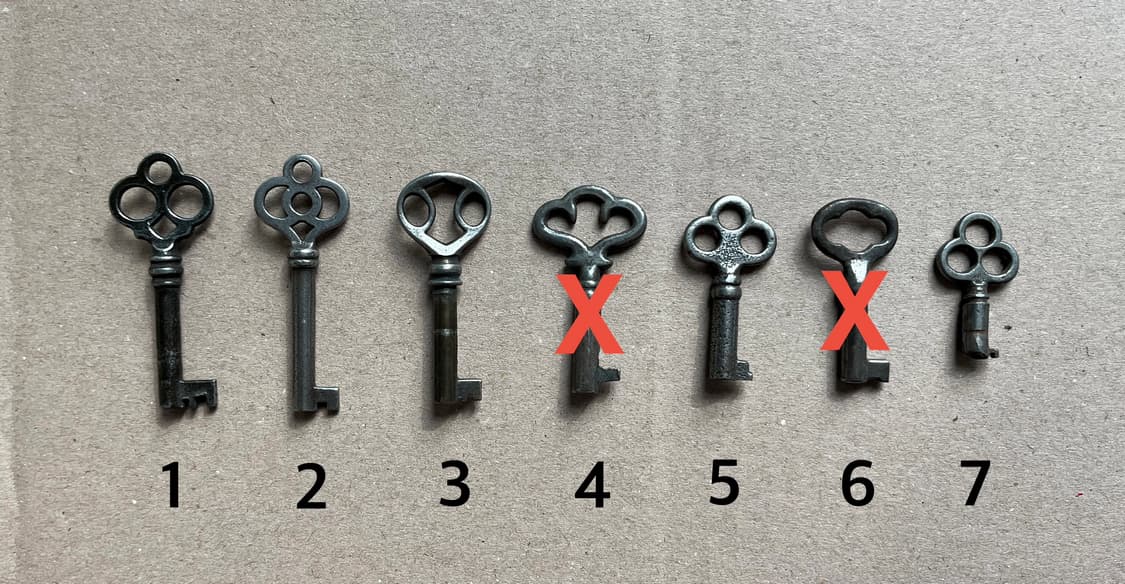미국 빈티지 키 상품이미지1