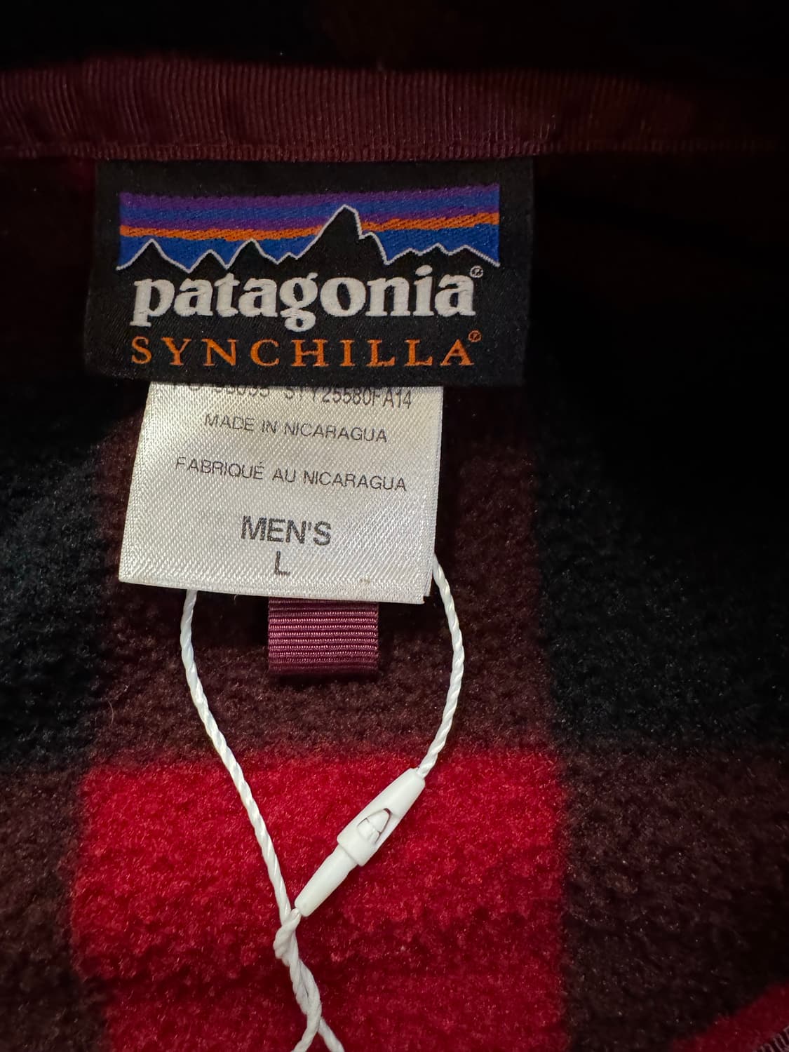 파타고니아 신칠라 버팔로 체크 스냅티 플리스 상품이미지4