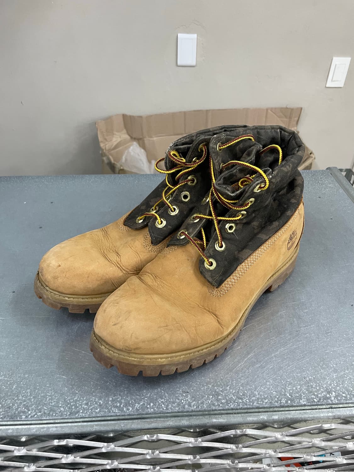 팀버랜드 롤탑 카모 부츠 US8 (gr-4034) 상품이미지2