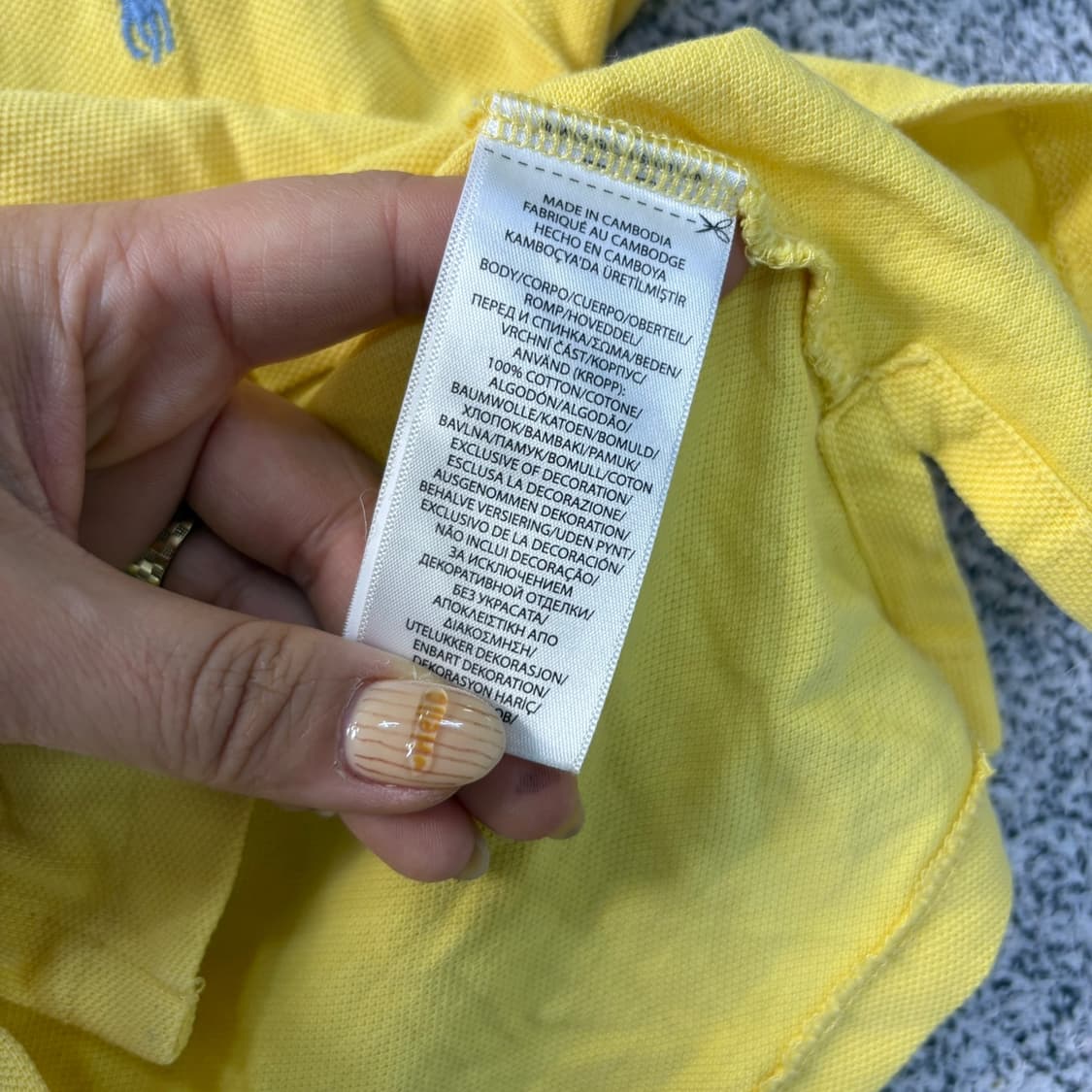 4/4T 폴로 랄프로렌 키즈 반팔티 0407J 상품이미지5