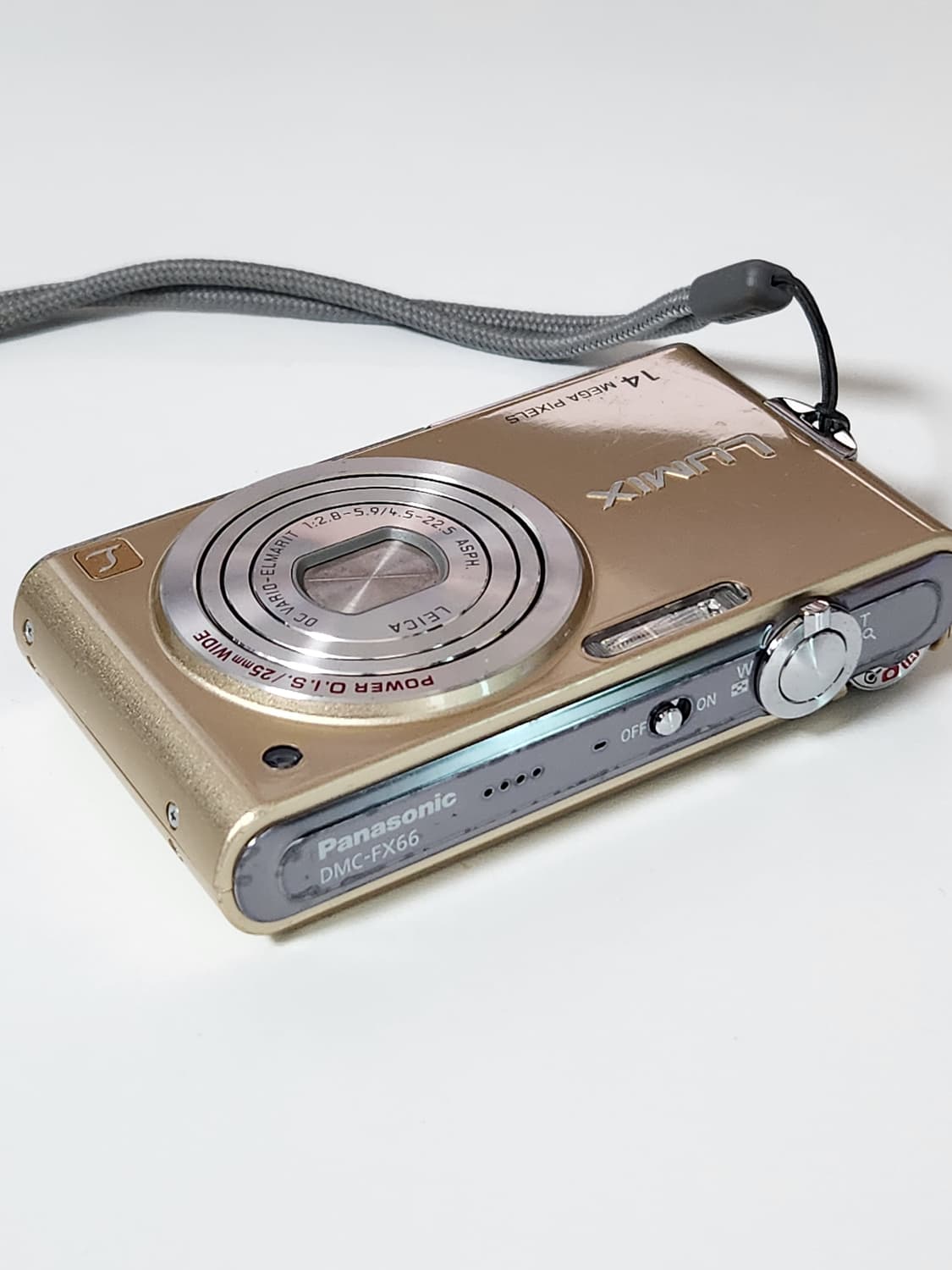 Panasonic LUMIX FX66 골드 상품이미지3