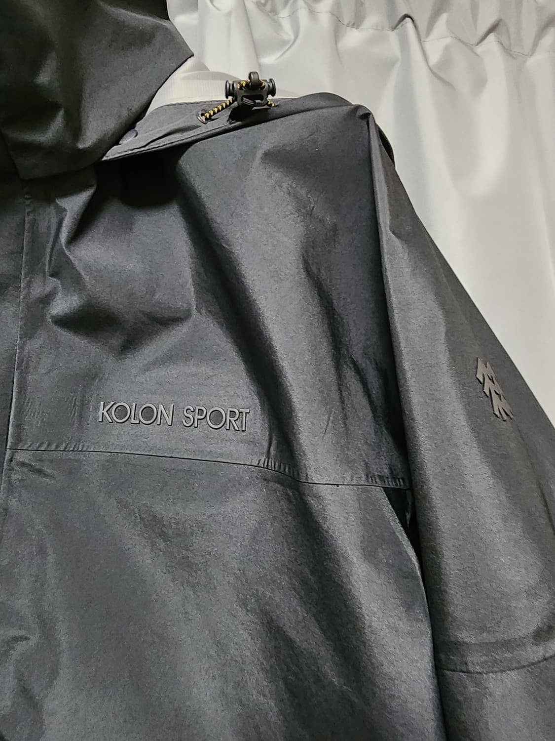 코오롱스포츠 3L 고어텍스 자켓 M 차콜 상품이미지3