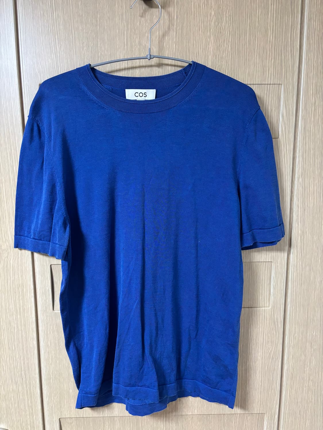 COS 슬림 니트 반팔 상품이미지1