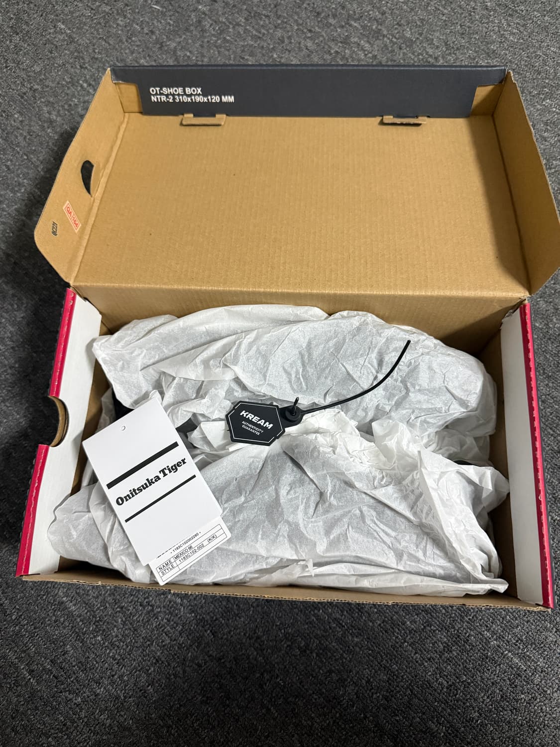 260 오니츠카타이거 멕시코 66 올블랙 상품이미지3