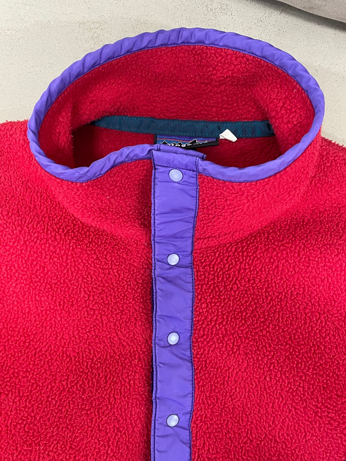 90s 파타고니아 신칠라 스냅티 상품이미지3