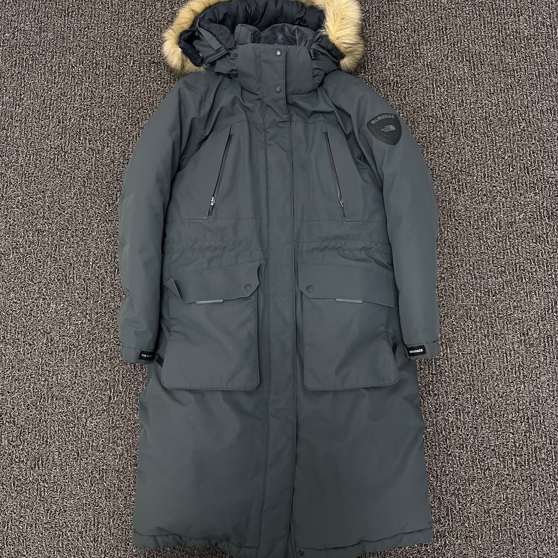 노스페이스 여성 맥머드 구스다운 롱패딩 85(S) 상품이미지1