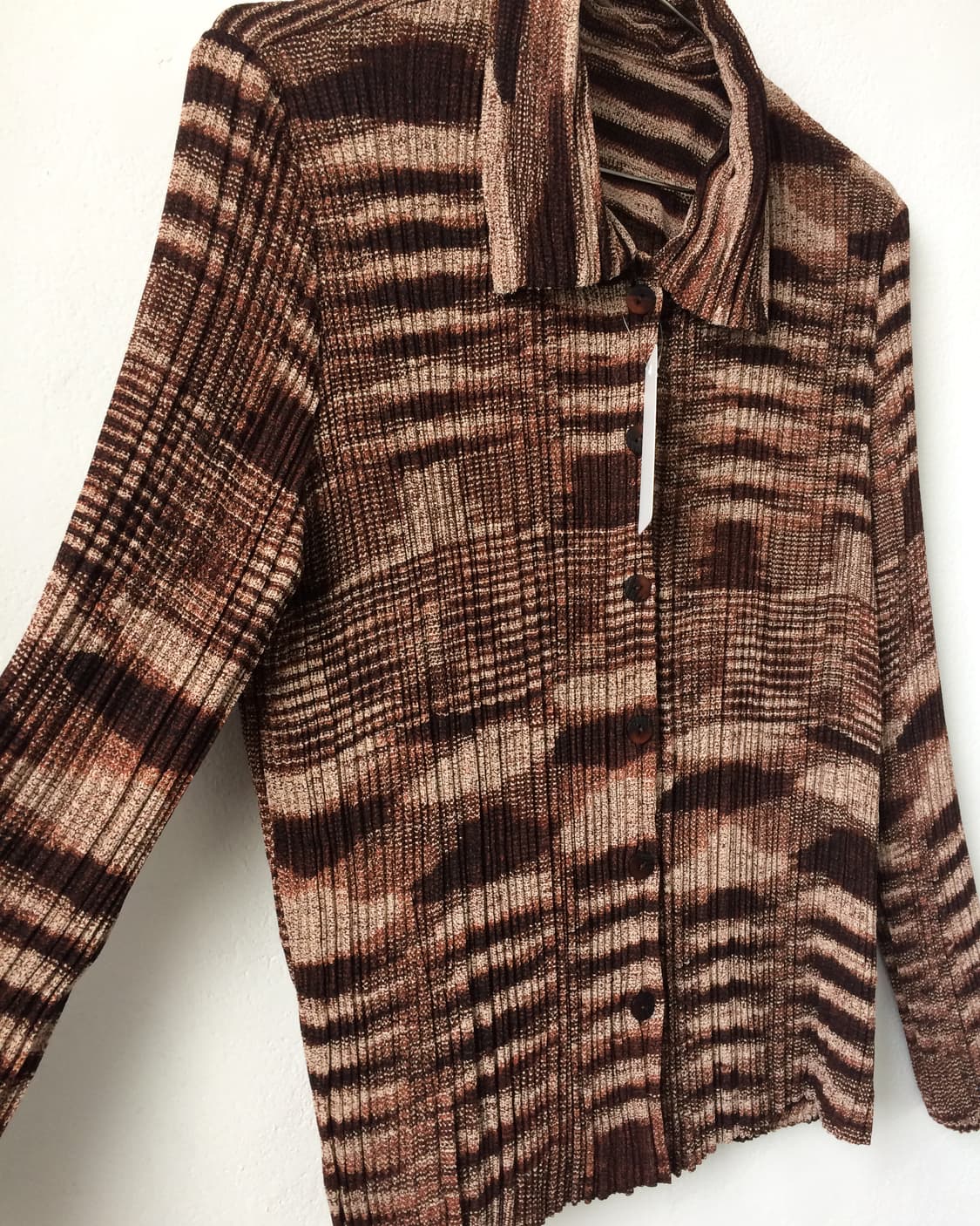 Pattern pleats shirt 상품이미지4