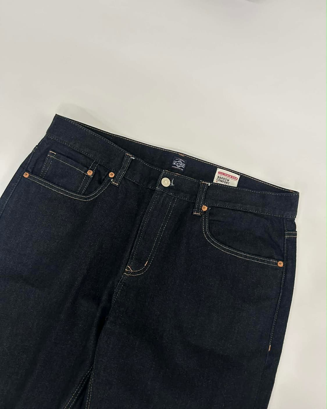 [36] 에비수 세미서클 갈매기 데님 팬츠 상품이미지3