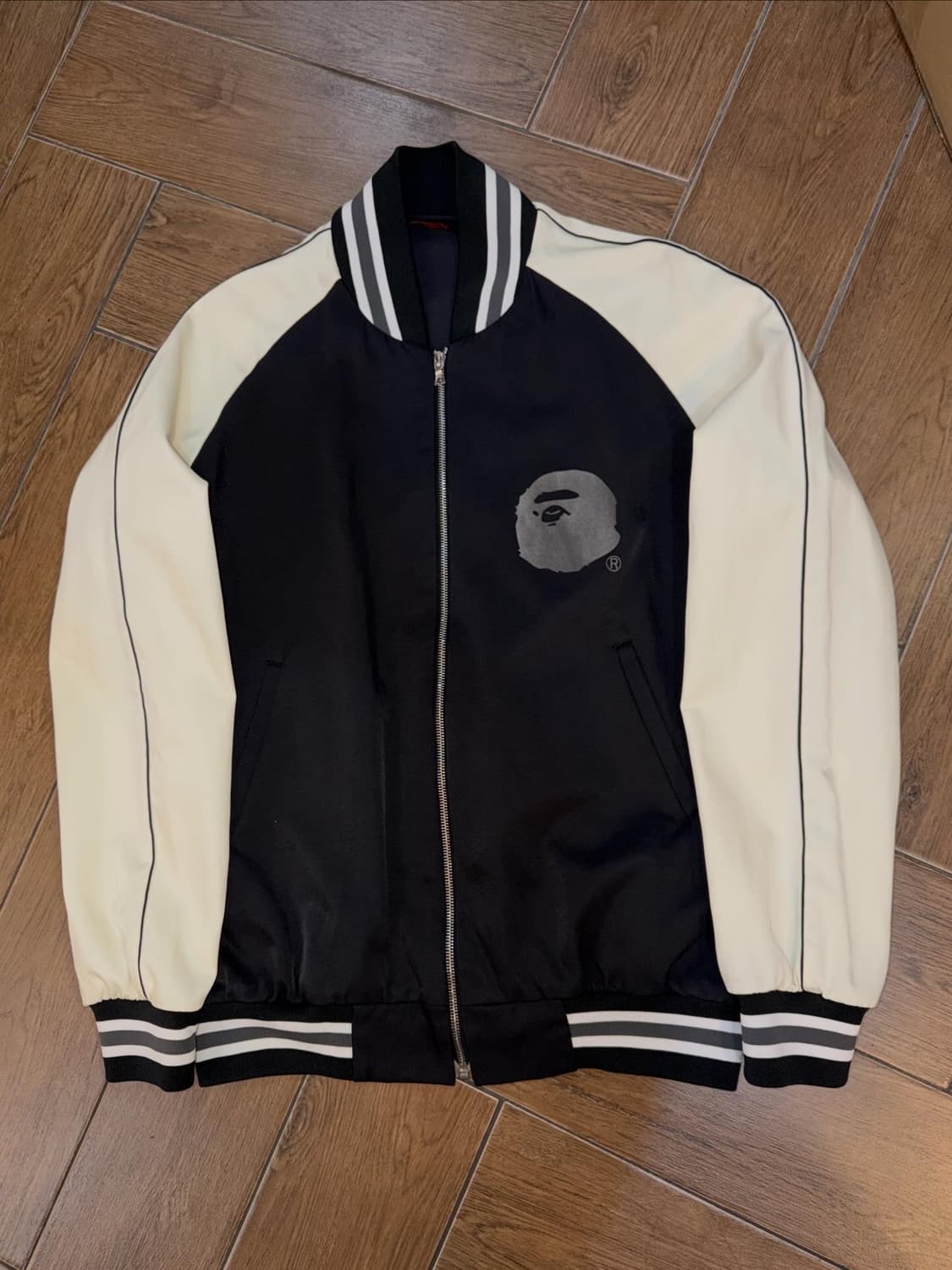 00s Bape Saru Varsity Jacket 상품이미지8