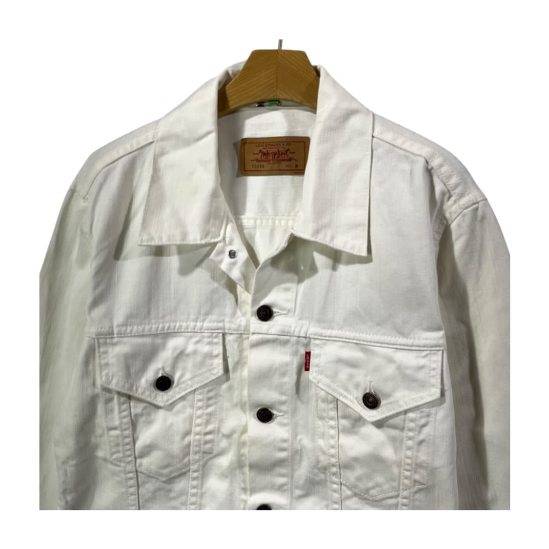 [Levi's] 리바이스 화이트 데님 트러커 자켓 상품이미지3