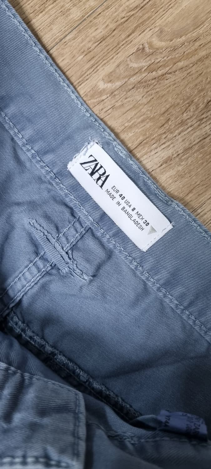 자라 워싱 와이드 카고 팬츠 8size _ 여성, 28~29in 상품이미지9