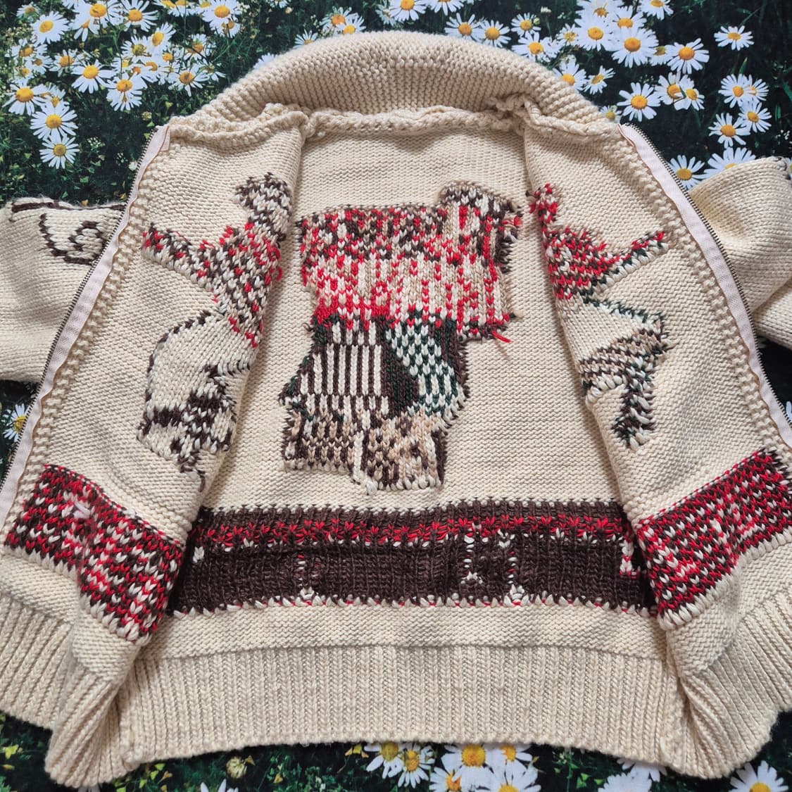 댄싱 코위찬 스타일 니트 자켓 여성free 상품이미지4