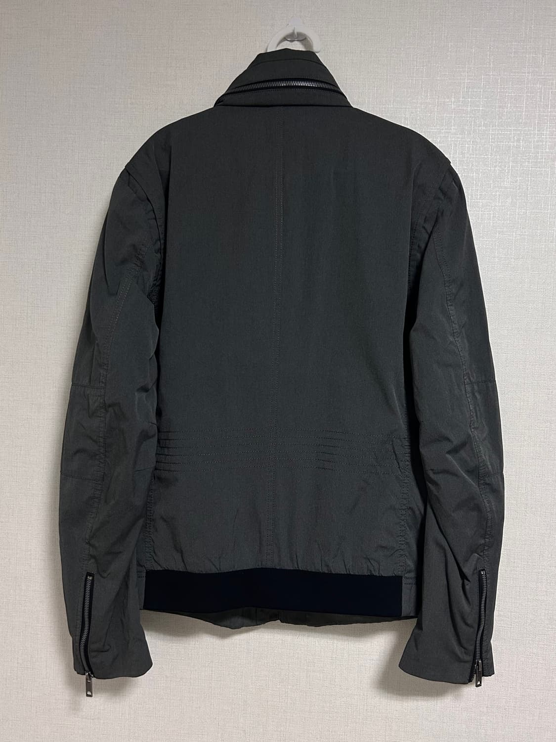 솔리드옴므 우영미 멀티포켓 자켓 집업 점퍼 챠콜 그레이 110 상품이미지6