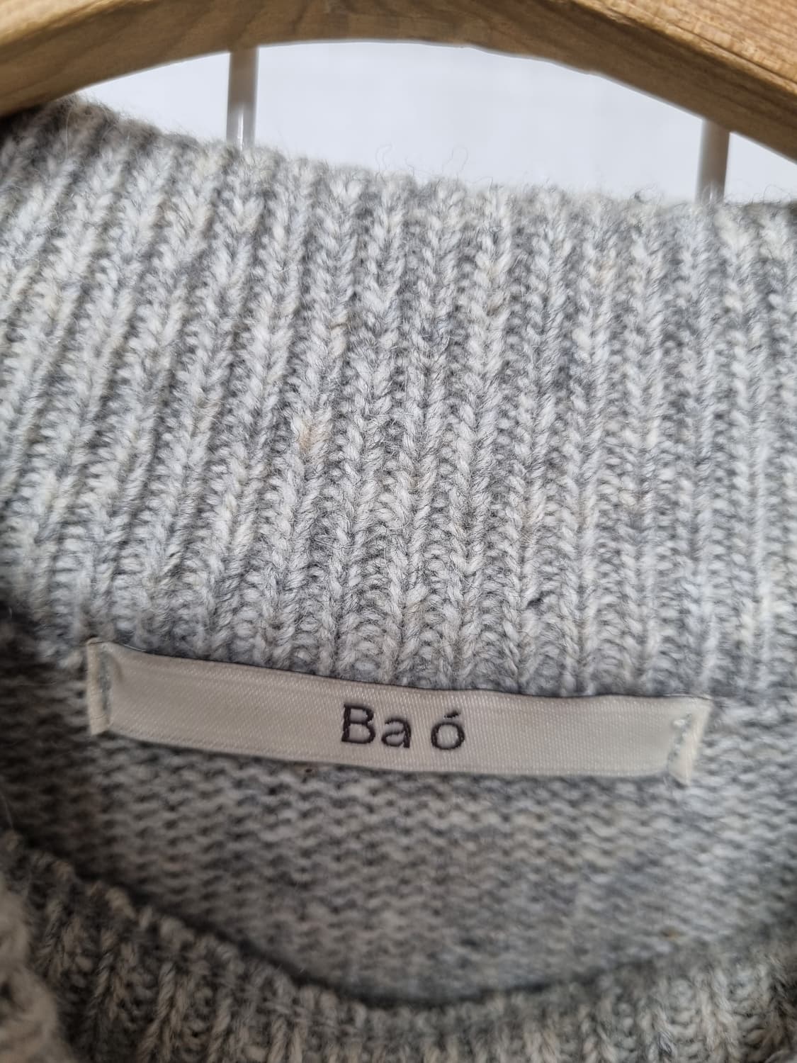 (택포) 제평 Ba O  바오 고퀄 판쵸 니트원피스 상품이미지6