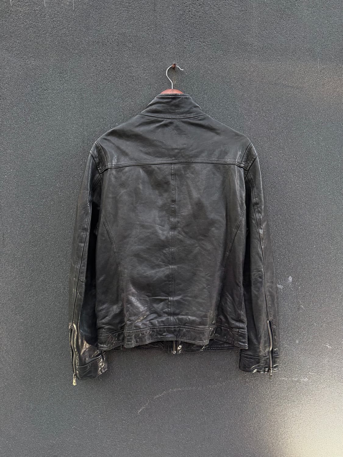 Emporio Armani Leather Jacket 상품이미지2