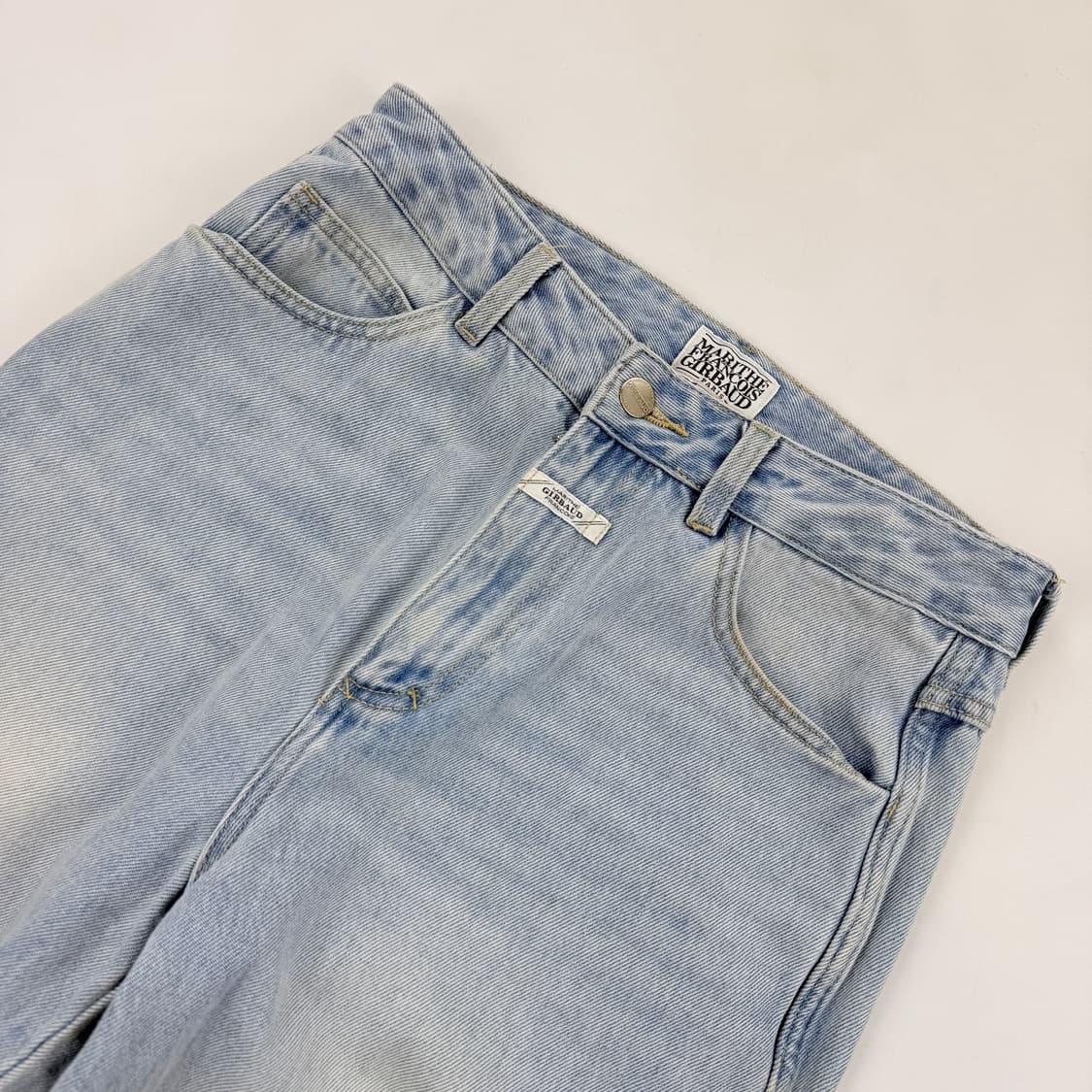 마리떼프랑소와저버 하이 스트레이트 데님팬츠 상품이미지4