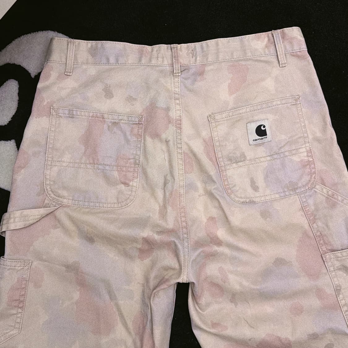 (26) 칼하트 핑크 카모 벚꽃 피어스 팬츠 상품이미지9