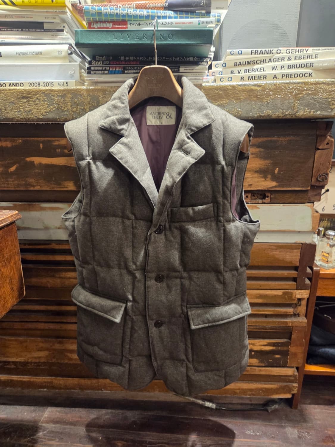 앤드류앤레슬리 구스다운베스트 상품이미지1