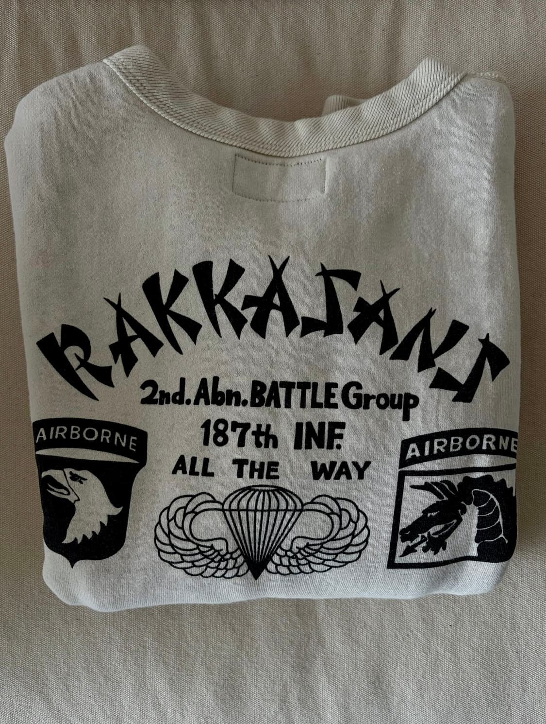 The Real McCoy's AIRBORNE 맨투맨 상품이미지3