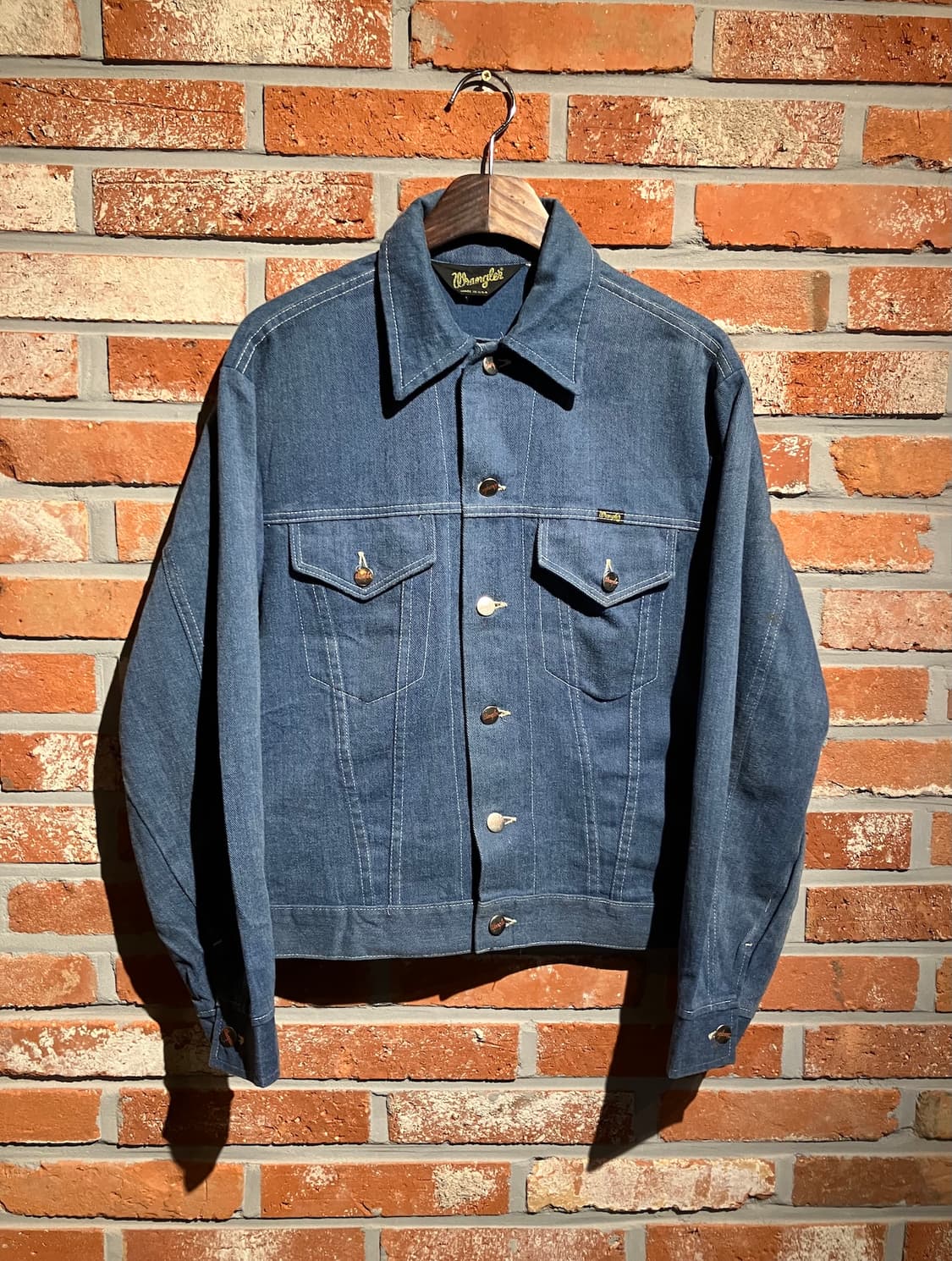 70s USA 빈티지 랭글러 3세대 트러커 자켓 상품이미지2