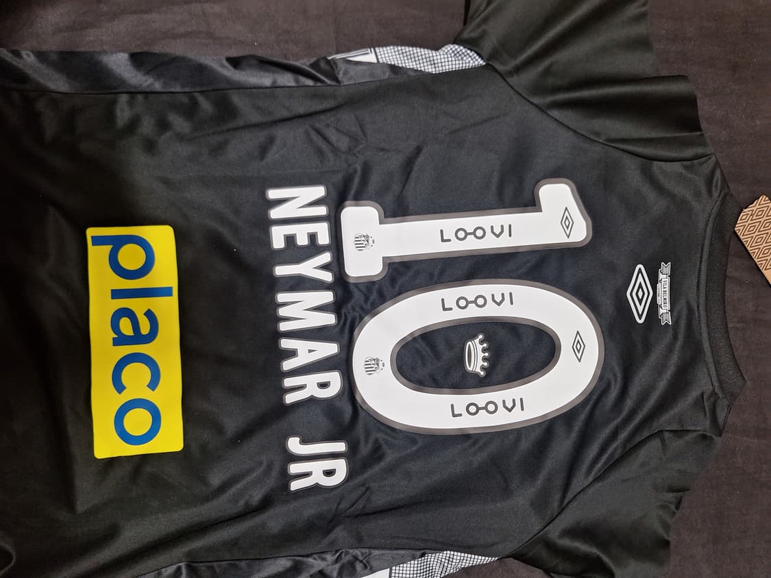 네이마르 산투스 fc 축구유니품 반팔 블록코어 oem 상품이미지1